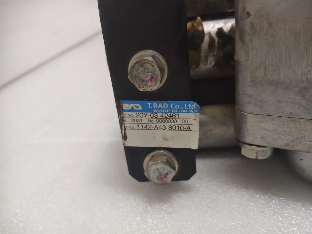 T-RAD HYDRAULIC OIL COOLER MADE IN JAPAN FOR PC200-8M0 PC200LC-8M0 PC210-8M0 KOMATSU EXCAVATOR CUSTOMER NUMBER 20Y-03-42461 (20Y-03-42560 + 20Y-03-42570) , T.RAD PART NO 1142-A43-8010-A - Image 4