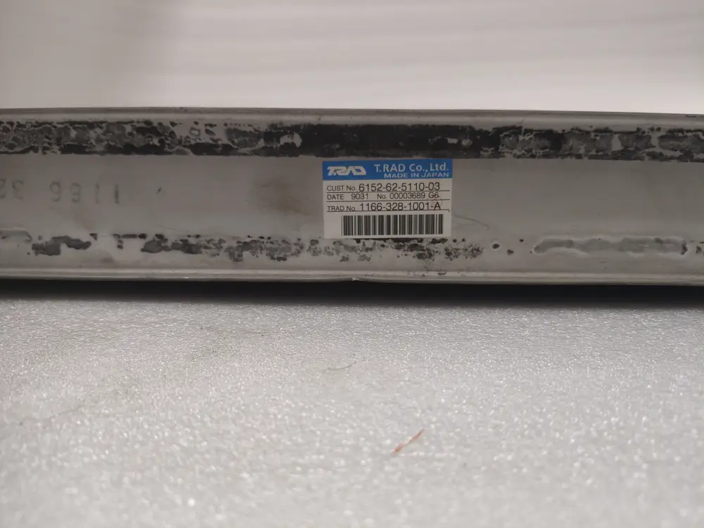 T-RAD CO. LTD, MADE IN JAPAN; T.RAD NO – 1166-328-1001-A , CUSTOMER NO – 6152-62- 5110 INTERCOOLER PC300-7, PC350-7E0, PC350LC-7, PC350-8 EXCAVATOR APPLICATION. - Image 5